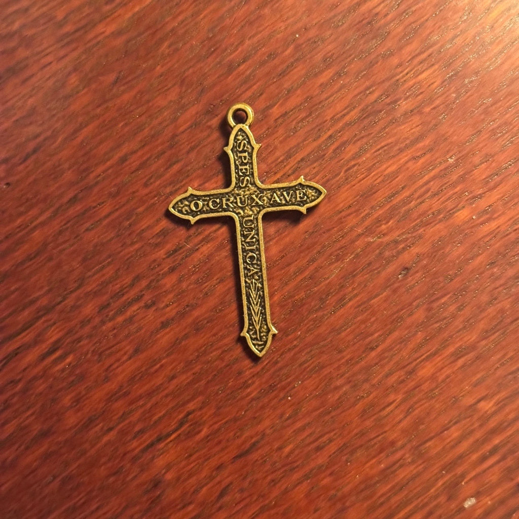 Simple vintage style crucifix