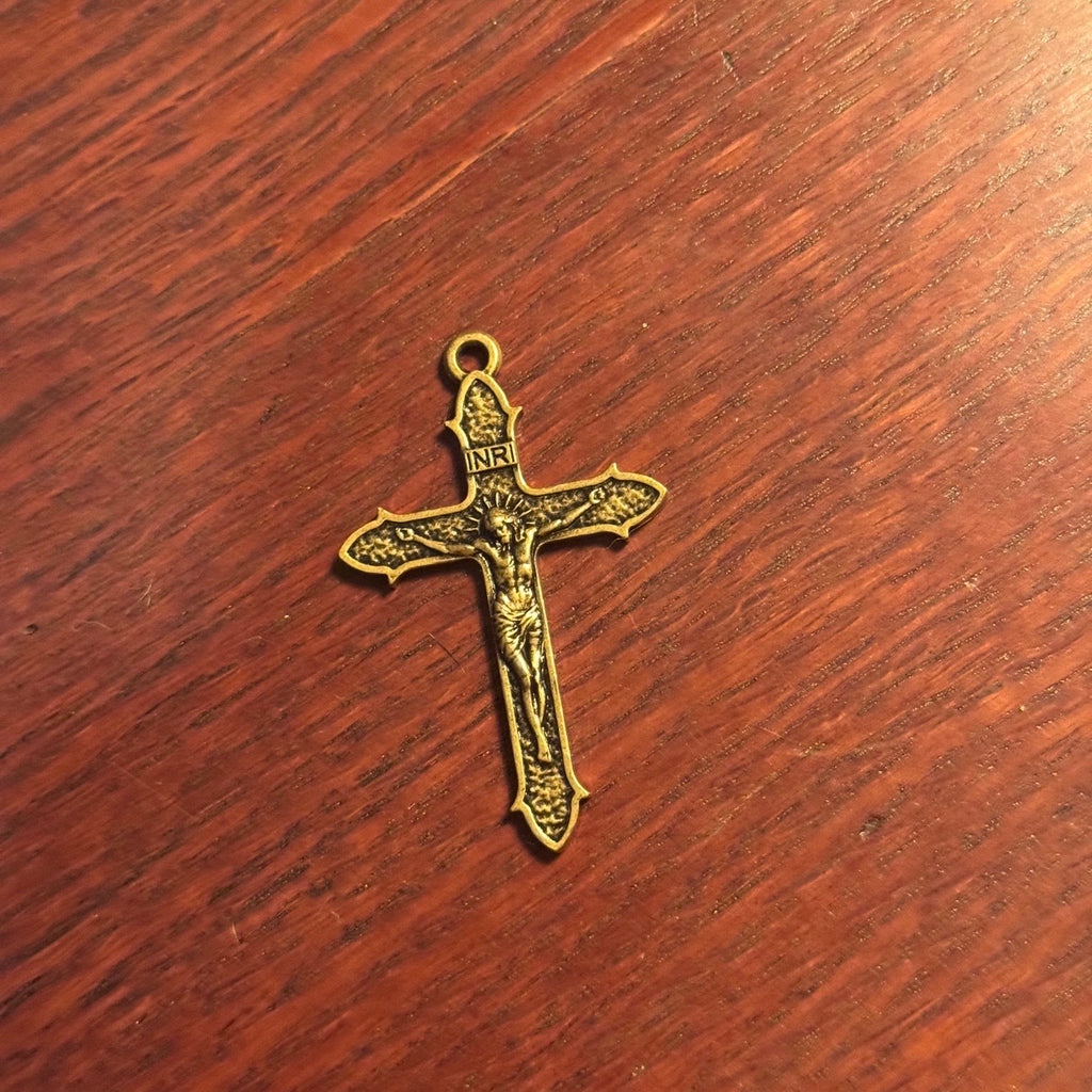 Simple vintage style crucifix