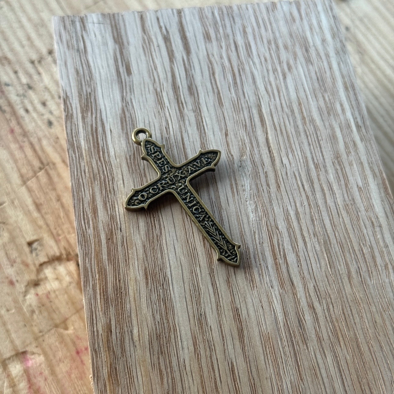 Simple vintage style crucifix